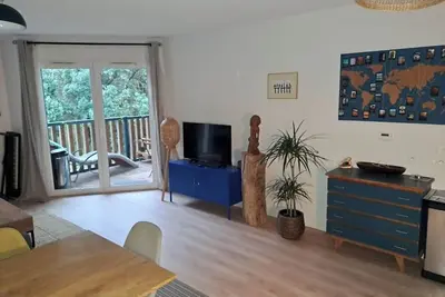 Image de Beau T2 cosy, Ă 400 m de la plage, sans vis Ă vis