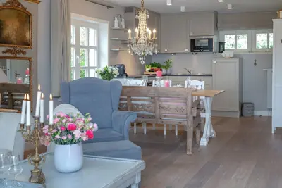 Image de Generously proportioned vacation apartment in the beautiful captain's village of Keitum!