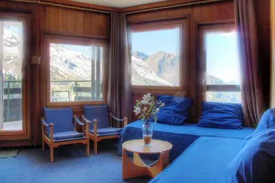 Image de 4ème étage, vue vallée, balcon, télévision, casier à ski, 40m², Avoriaz