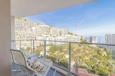 Image de This condominium is a 1 bedroom(s), 1 bathrooms, located in Beausoleil, Provence-Alpes-CĂ´te d'Azur.