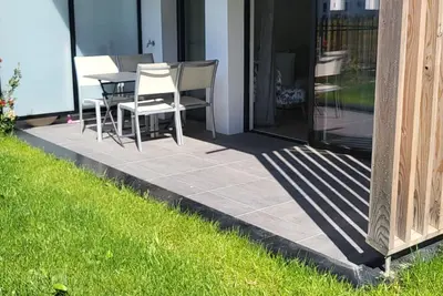 Appartement, 2 ch avec jardin calme