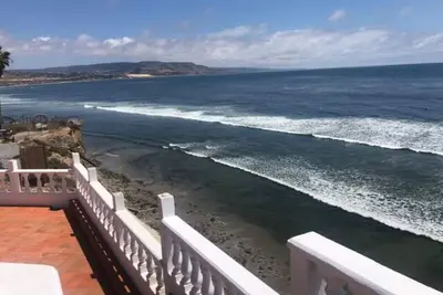 Oceanfront Family Getaway Home in Rosarito, Bc.