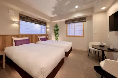 Image de Standard Twin Room Room only plan All rooms equi / Kyoto Kyōto