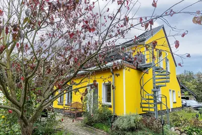 Image de Appartement 'Wohnung Am Stadtrand Im Grünen' avec terrasse privée, jardin privé et Wi-Fi
