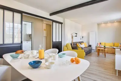 Image de Cocon lumineux pour 4 personnes à 200m de la plage - Merville Franceville