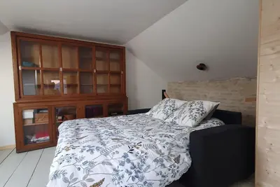 Image de Cocon pour deux, au calme à 2h de Paris et Lyon. Animaux acceptés.