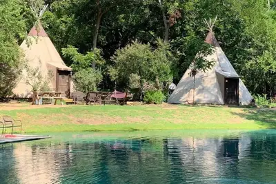 Image de Waterfront Teepee 4 Soaring Eagle