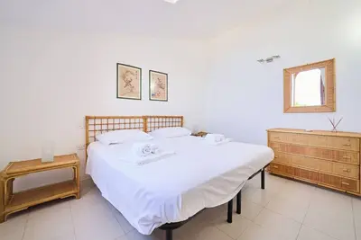 Image de Maison de vacances 'Villa Liberty Rosa' avec vue sur la mer, Wi-Fi et climatisation