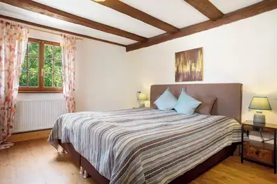 Image de Appartement Auszeit avec balcon, Wlan et terrasse commune