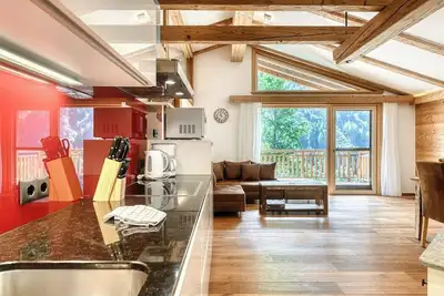 Image de Zimba - Dahoam with sauna and balcony