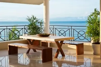 Image de Ocean View Luxury Hacienda de Mita Penthouse w/ Beach Clubs & Walk to Town (by VRMex. Homes)