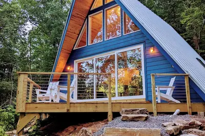 Image de Modern A-Frame ~ Creeks & River Nearby ~ 8 Miles from Downtown Chattanooga