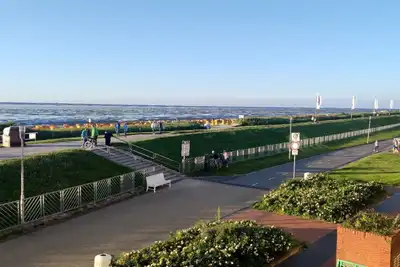 Image de 100% Seesicht im Herzen von Cuxhaven-duhnen. 50m vom Strand weg