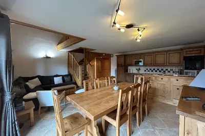 Image de Magnifique duplex 3* 4 ch. 100m² au cœur de Samoëns - jusqu'à 10 pers.