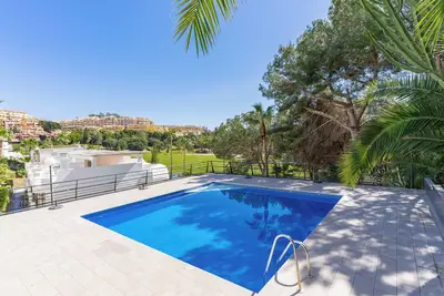 Image de Maison de vacances 'Ganso Golf' avec vue sur la mer, Wi-Fi et climatisation