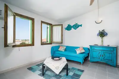 Image de Maison de vacances 'Azzurra' avec vue sur la mer, terrasse privée et Wi-Fi