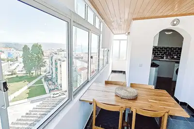 Image de Bright Sunny Beach Nazaré, Private Terrace