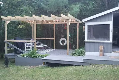 Image de Cabin in Mio! Tubing, Horse Riders, Orv get away! By Ausable river & N Forest!