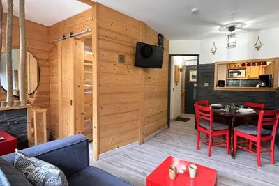 Image de À 10m des pistes de ski, 9ème étage, balcon, télévision, casier à ski, 25m², Avoriaz