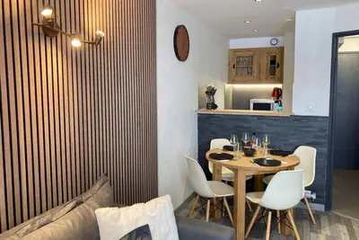 Image de À 10m des pistes de ski, 7ème étage, balcon, télévision, casier à ski, 26m², Avoriaz