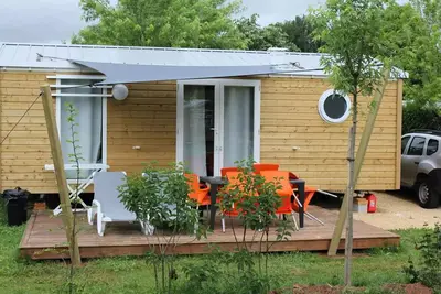 Image de Mobil Home Bois 4/6p- Climatise 4 Ă 6 personnes - 4 pers. inclus dans le tarif