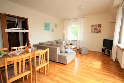 Image de Urlaub Abseits vom Trubel. FĂĽr bis zu 5 Personen im 1te Og mit Loggia