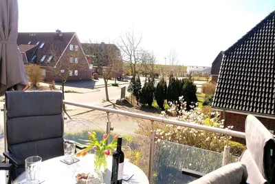 Image de Schicke Ferienwohnung mit Balkon fĂĽr Ihren Nordseeurlaub, an der Familienlagune