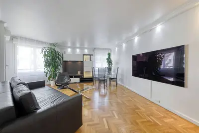Image de 2-bedroom apartment Standing et Domotique near Métro, Free Parking
