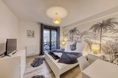 Image de Cozy 1-bedroom apartment with Parking and WiFi