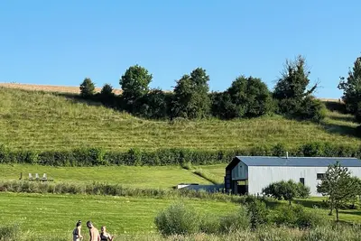 Image de New! Gite design dans un vaste domaine de nature sauvage avec 10 étangs, 6-8p
