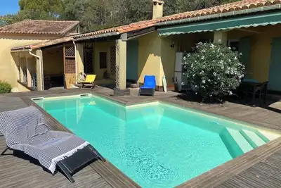Image de Appartement dans maison avec piscine Les Terrasses du Vignoble