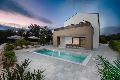 Villa Divine with pool - an oasis of peace on the island of Krk