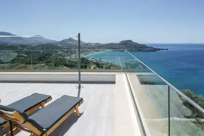 Image de 2 bedroom villa with private pool and barbecue, 2. 5 km. from the beach of Plakias