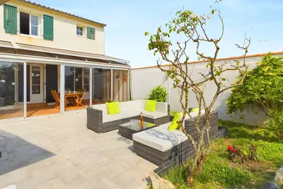 Image de À 180m du bord de mer - maison pour 11