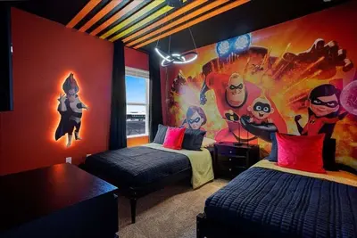 Image de Last Minute Disney! Private Pool, Hot Tub & Themed Bedrooms. Book Now! #66055