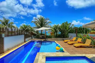 Image de Incrível Casa PÉ Na Areia - Na Praia De Maresias - Disponível Réveillon