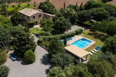 Image de Villa 'Ca'n Pont' avec vue sur les montagnes, piscine privée et Wi-Fi