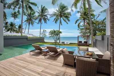 Image de Modern 3br Beachfront Villa near Bang Por