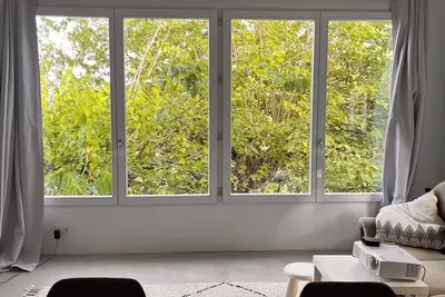 Image de Penthouse Loft in charming villa in Barcelona with pool, Ac, WiFi