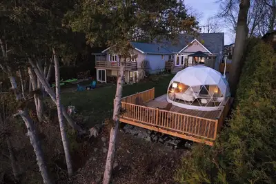 Image de Scugog Lakeside Retreat w Outdoor Dome & Hot Tub