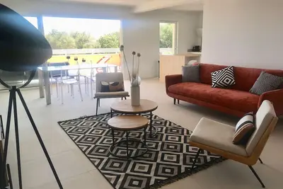 Image de Appartement neuf, vue mer, à l'Ile Rousse