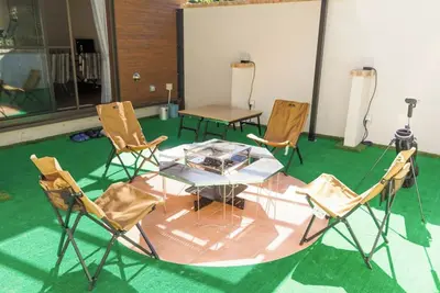 Image de Room only 40 minutes from Hiroshima city Glamping in nature Nonsmoking Cottage B Bathroom  / Hiroshima Hiroshima