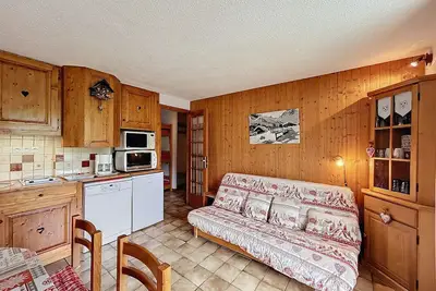 Image de Studio 4/5 pers. avec terrasse, parking à Combloux