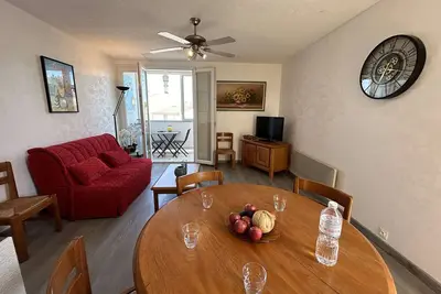 Image de Appartement rénové 300m plage, balcon, parking privé, 4-5 couchages, Saint-Hilaire-de-Riez