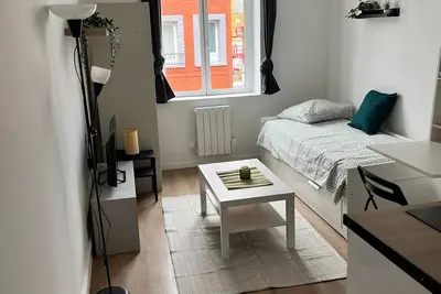 Image de À 5 min de la gare de Lille Flandres Cosy studio Lille