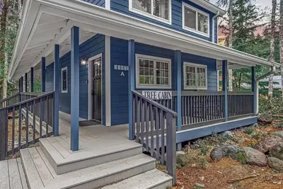 Image de Pet friendly cabin with WiFi, Ac and workspace in gorgeous Mount Hood Village