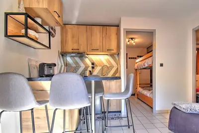 Image de Appartement rénové au pied des pistes avec balcon et parking à Morzine
