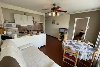 Image de Appartement T3 Climatisé, 6 Pers, Proche Plage et Commerces, Parking Privé, Animaux Admis