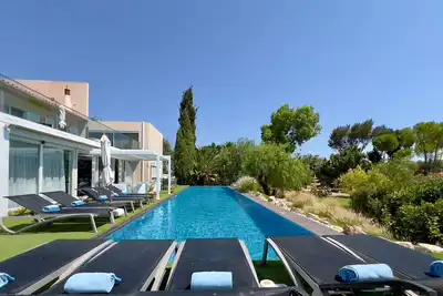 Image de Spacious 5-bedroom villa in enjoyable Estoi with Ac, fitness room, WiFi