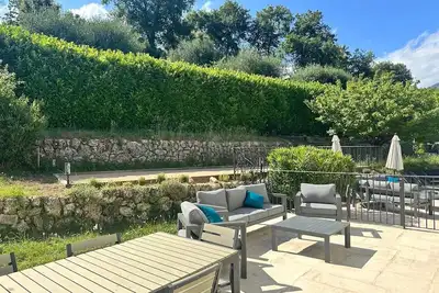 Image de Villa sur la Côte d'Azur piscine/jardin